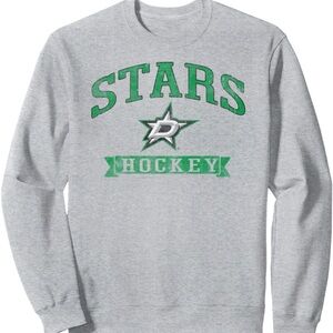 Stars Hockey Gray Sweatshirt
